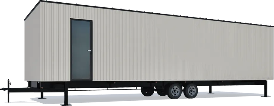 画像：フルサイズ型 LJシリーズのトレーラーハウスCG