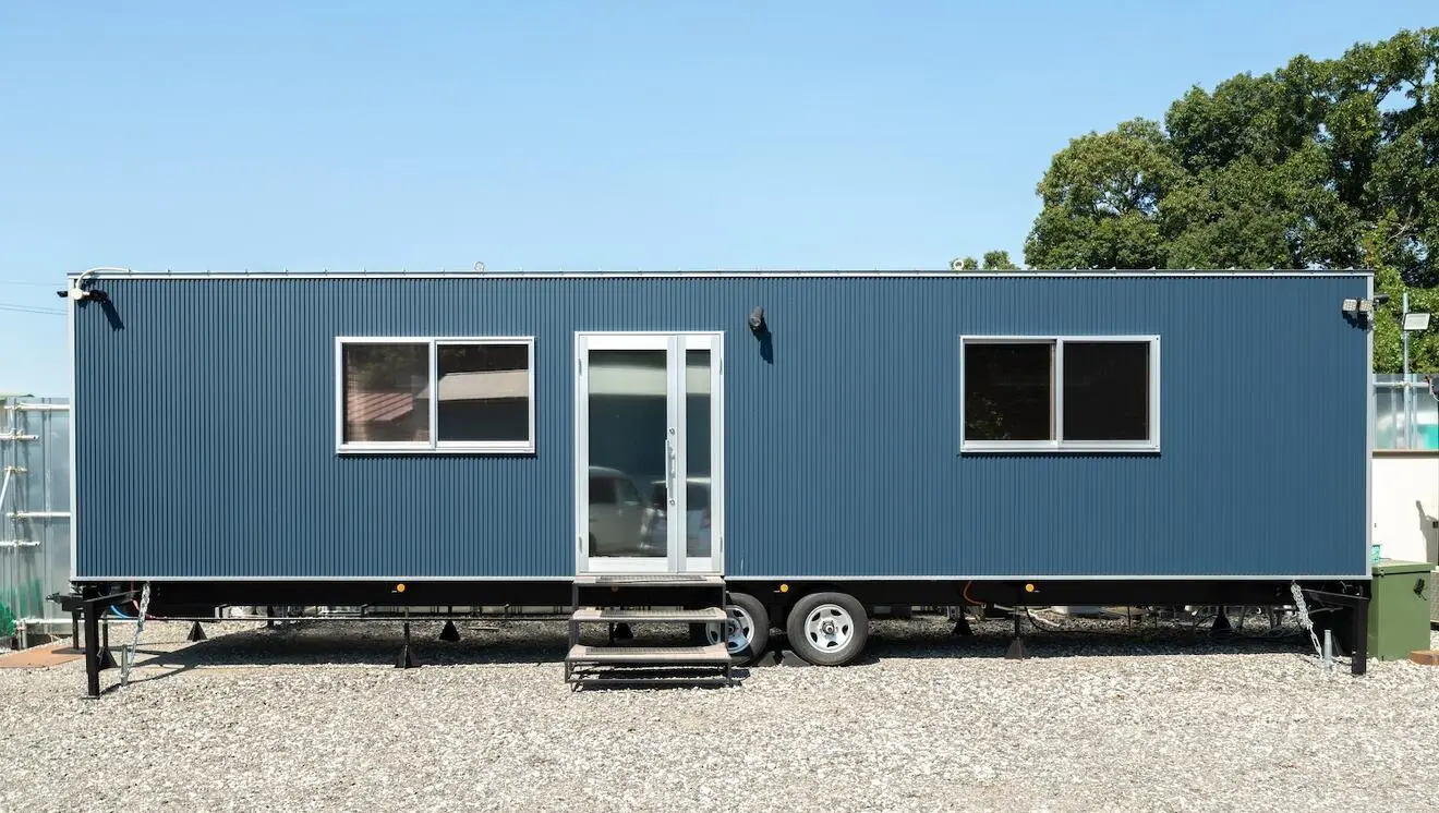 事務所のトレーラーハウスのイメージ
