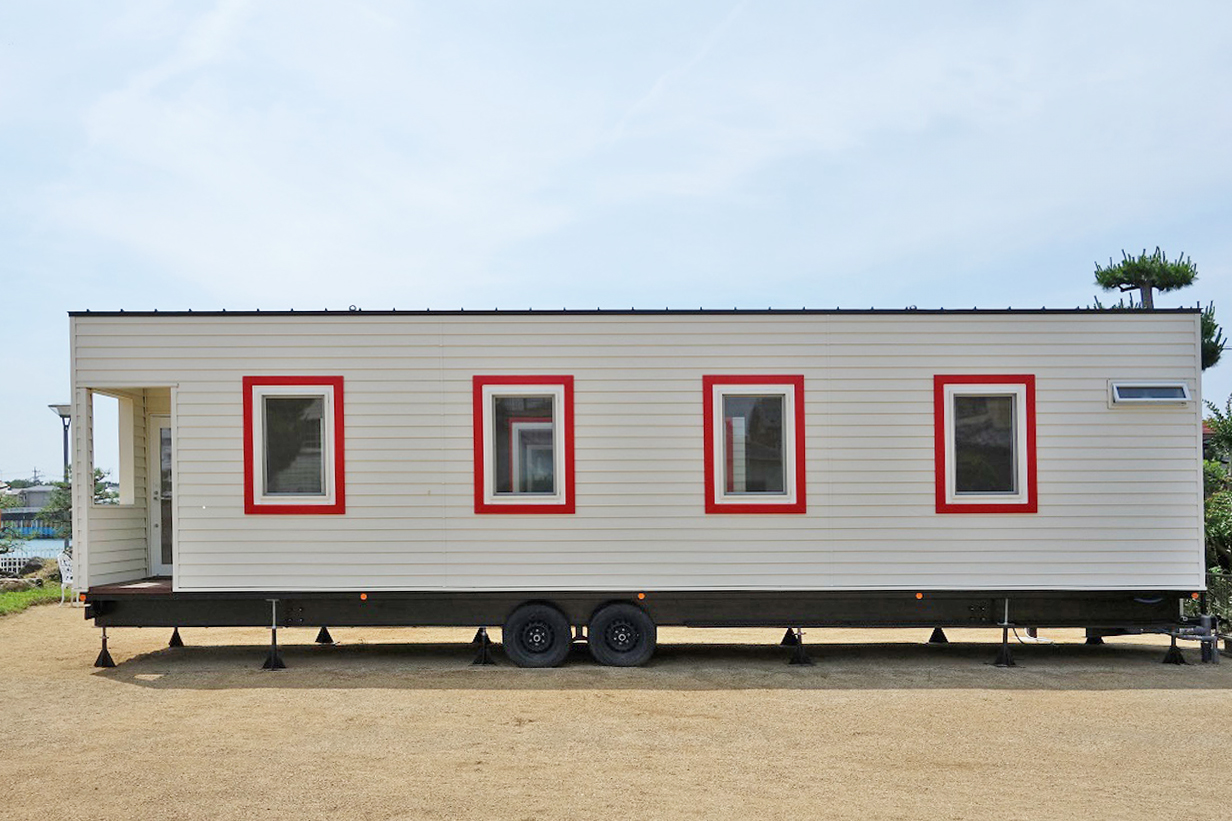 ラジコン　トレーラーハウス詳細①　木造トレーラーハウス ラジコン トレーラーハウス詳細① 木造トレーラーハウス ラジコン