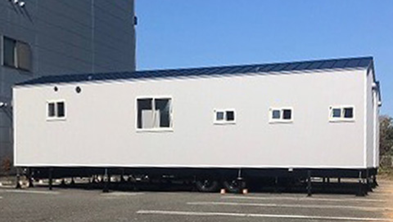 ルクラのトレーラーハウス:寮タイプトレーラーハウス(住居タイプ(寮として活用))