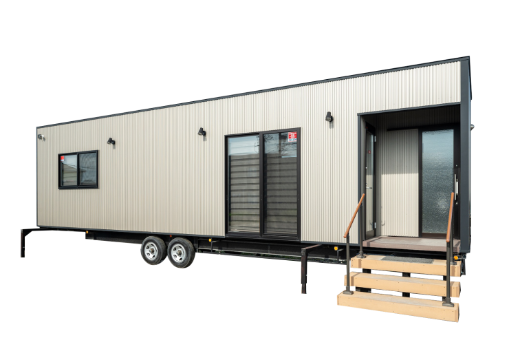 ルクラのトレーラーハウス:OMG株式会社(事務所)外観