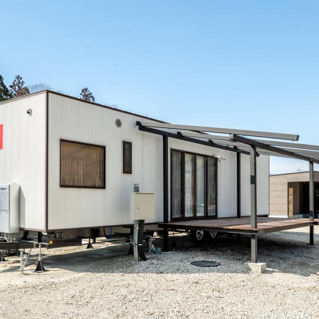 トレーラーハウス外観