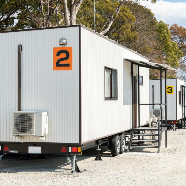 トレーラーハウス外観