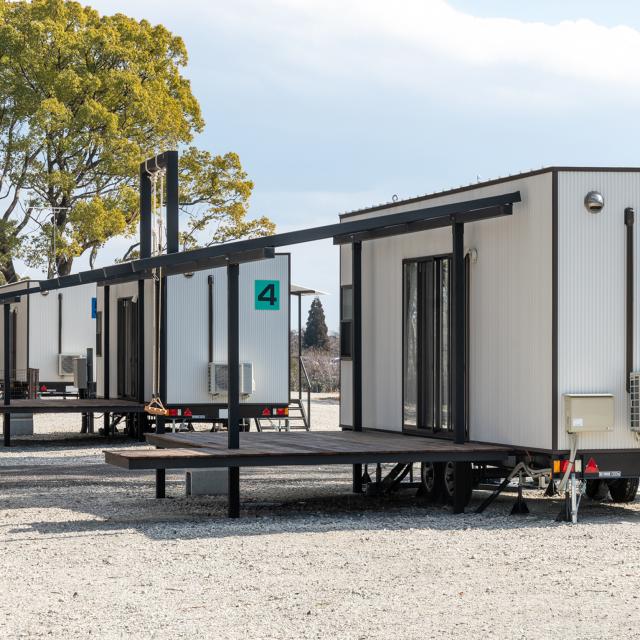 トレーラーハウス外観