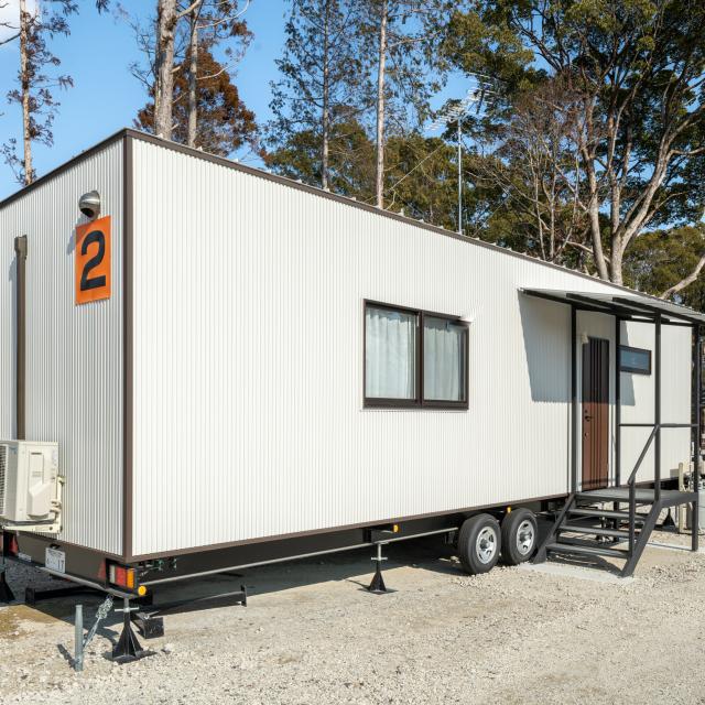 トレーラーハウス外観