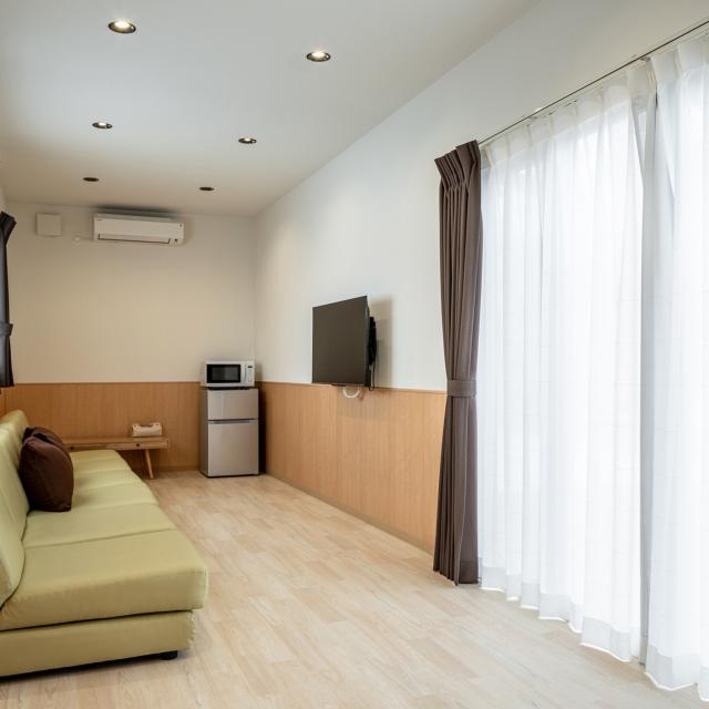 トレーラーハウス室内