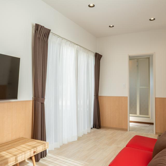 トレーラーハウス室内