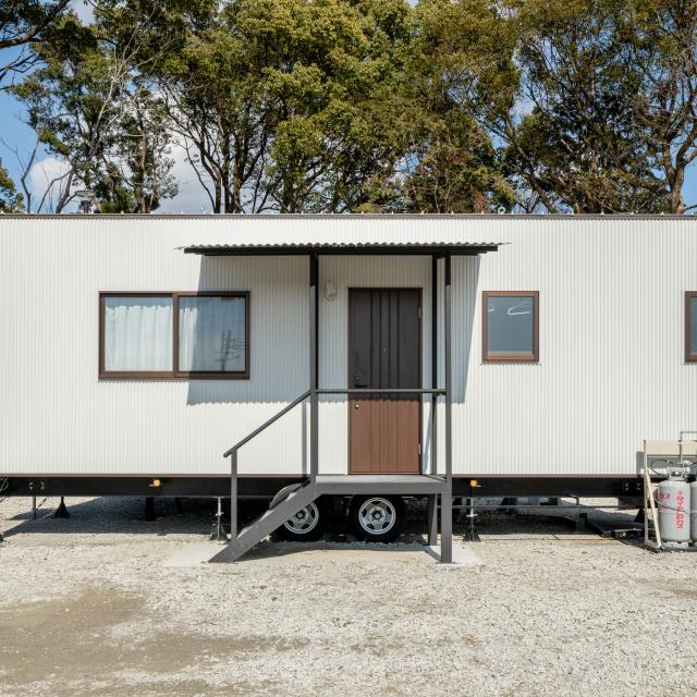 トレーラーハウス外観