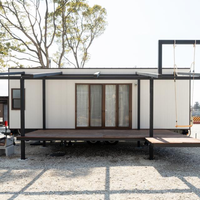 トレーラーハウス外観