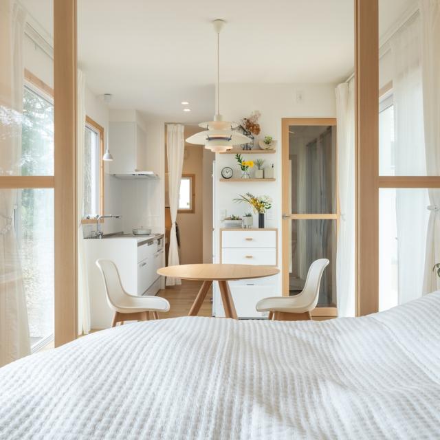 トレーラーハウス住居　室内