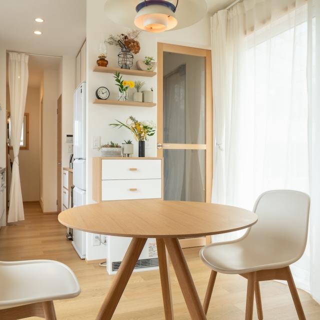 トレーラーハウス住居　室内