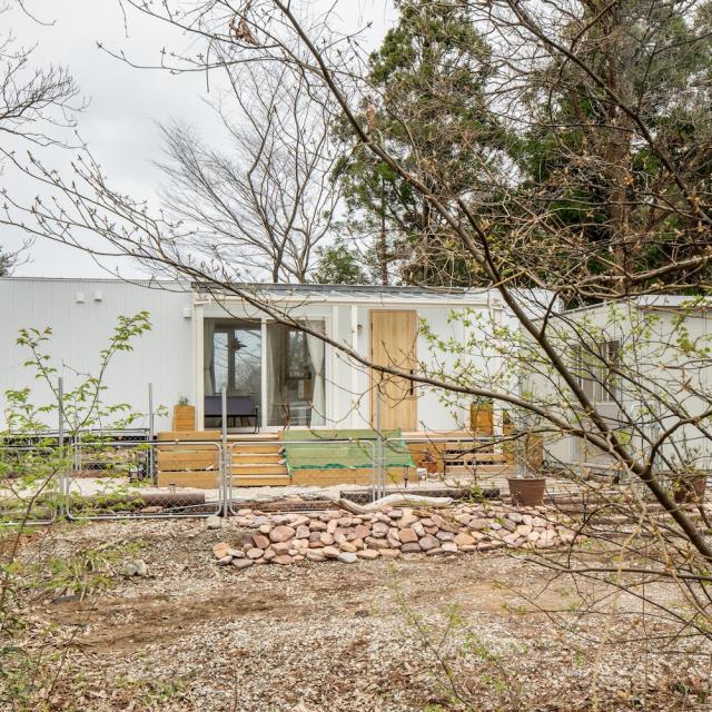 レーラーハウス住居　外観