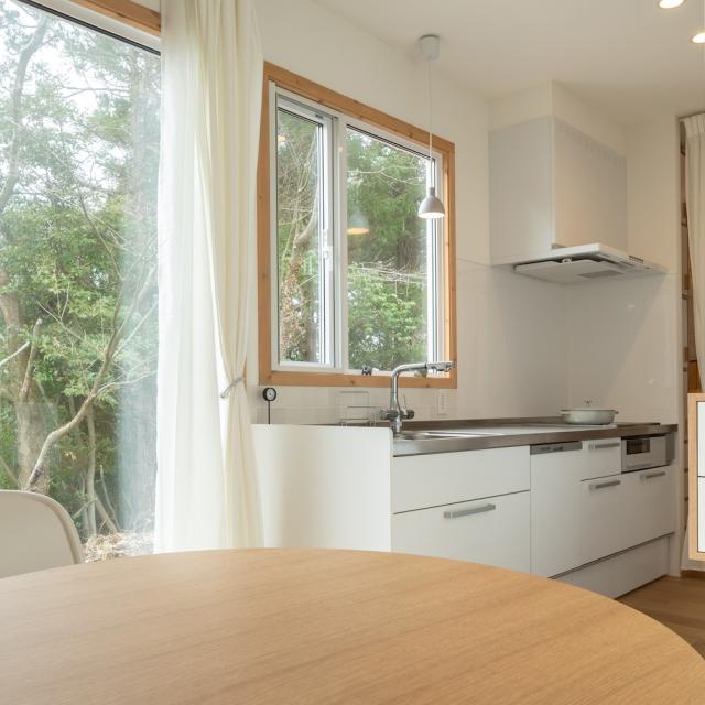 トレーラーハウス住居 室内