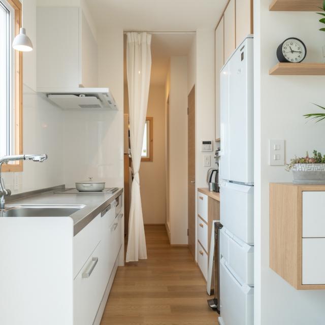 トレーラーハウス住居 室内