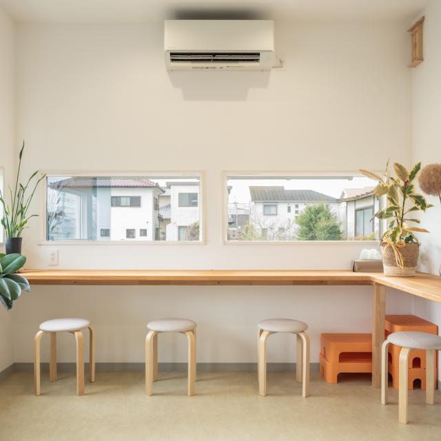 トレーラーハウス内観 レンタルイートインスペース