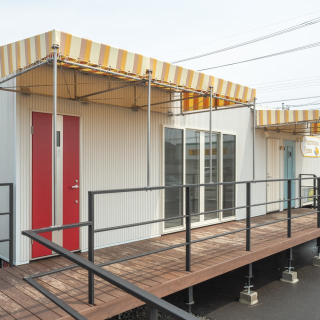 トレーラーハウス外観