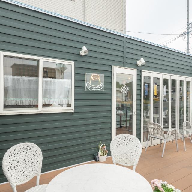 トレーラーハウス カフェ外観