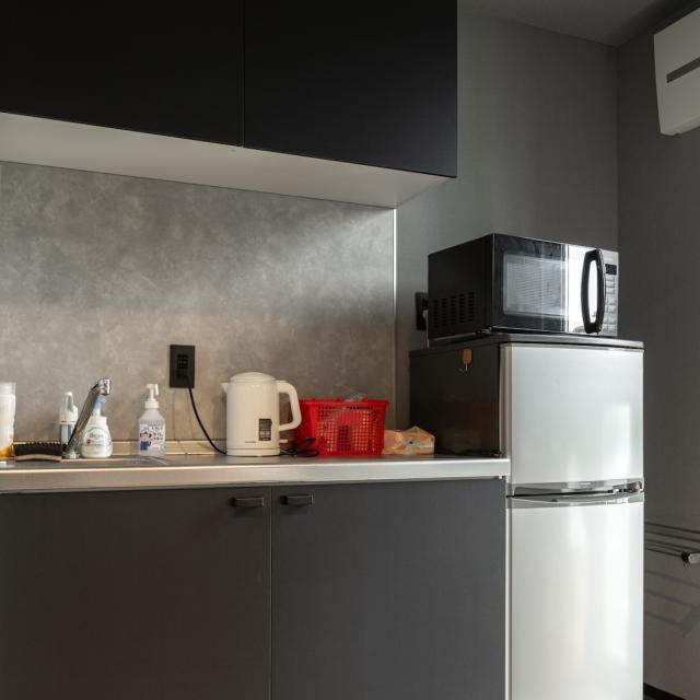 トレーラーハウス 給湯室