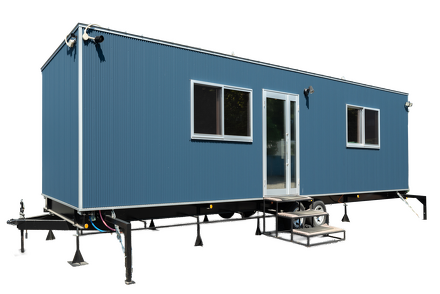 ルクラのトレーラーハウス：株式会社リソースキャリー（事務所）外観