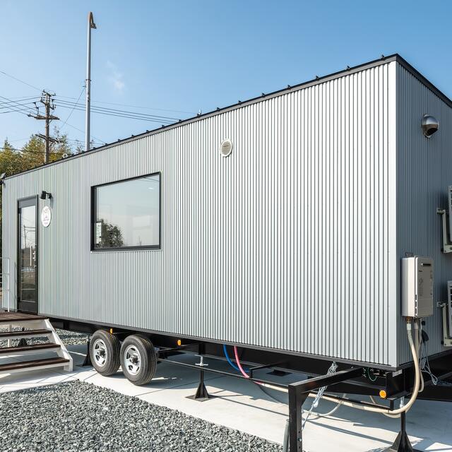 トレーラーハウス トリミングサロン 外観