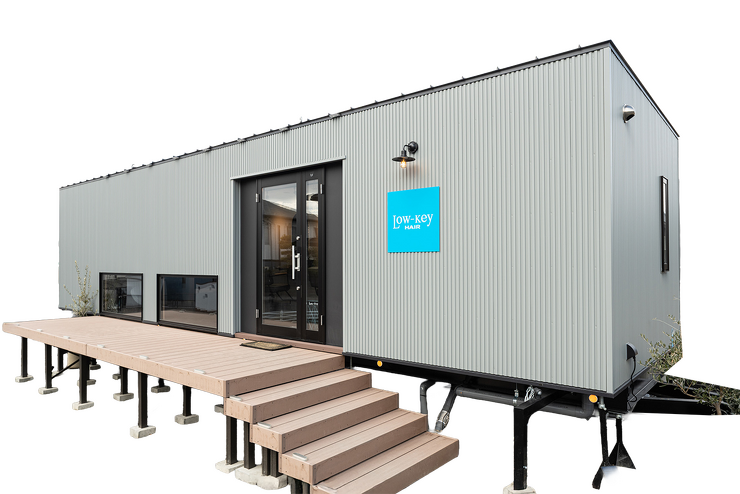 ルクラのトレーラーハウス：美容室 Low-key（美容室）外観