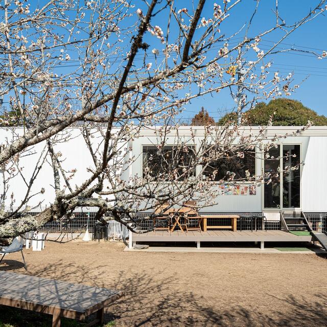 トレーラーハウス　カフェ・ドッグパーク　外観