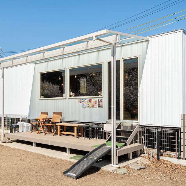 トレーラーハウス カフェ・ドッグパーク 外観